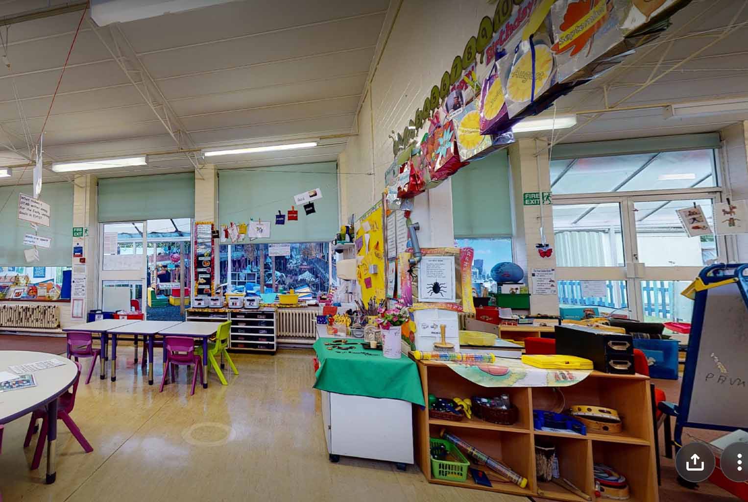 3D School Virtual Tour Detail View