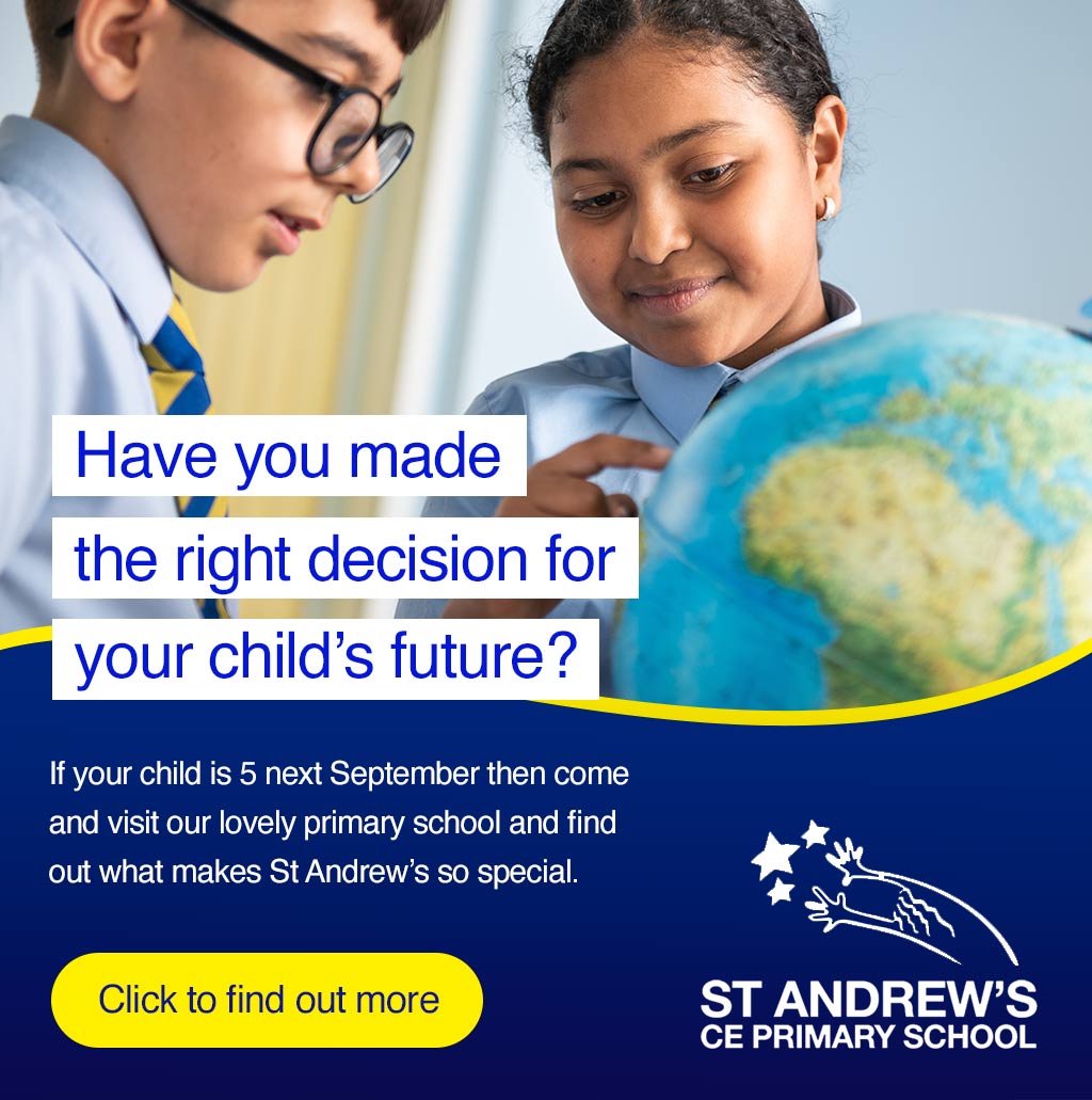 St Andrews open morning square Advert