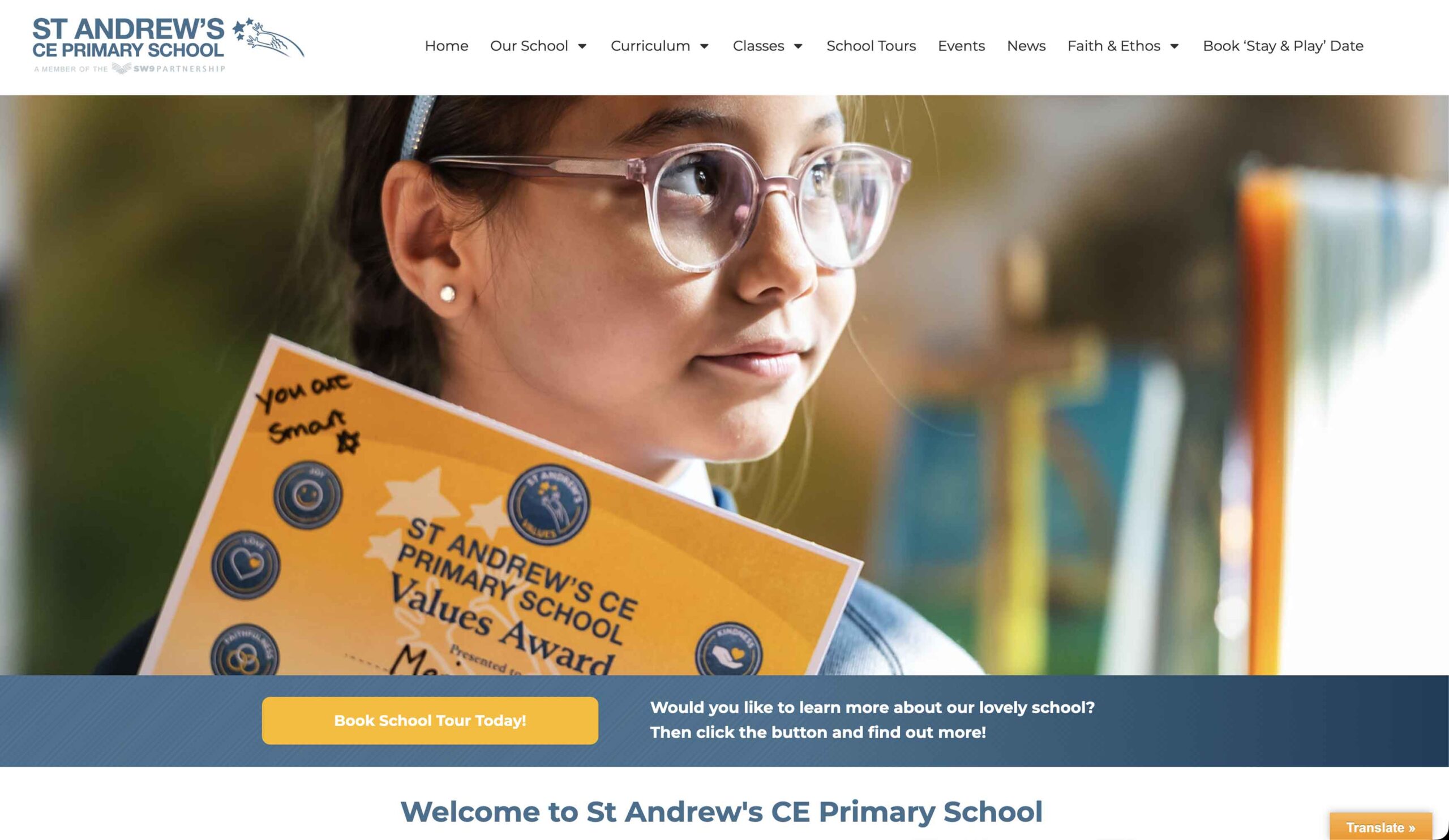 St Andrew's School Website