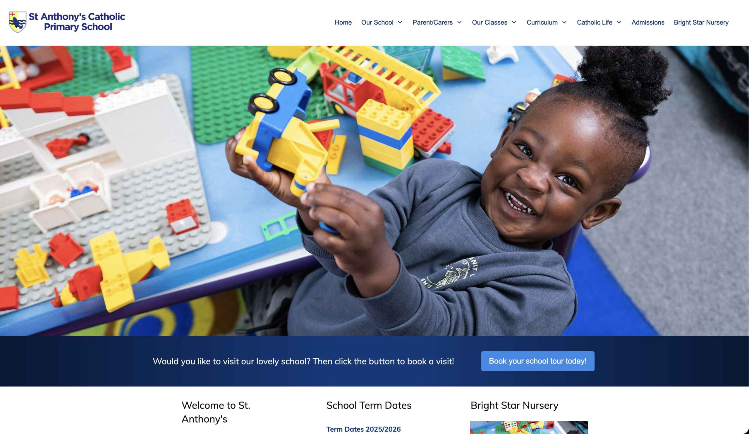 St Anthony's School Website